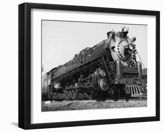 Wartime Railroading: Biggest Locomotive on the Atlantic Coast Line Pulls the Havana Special-Alfred Eisenstaedt-Framed Photographic Print
