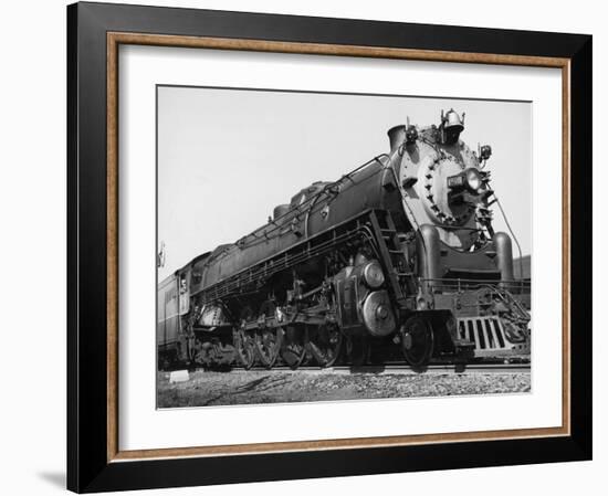 Wartime Railroading: Biggest Locomotive on the Atlantic Coast Line Pulls the Havana Special-Alfred Eisenstaedt-Framed Photographic Print