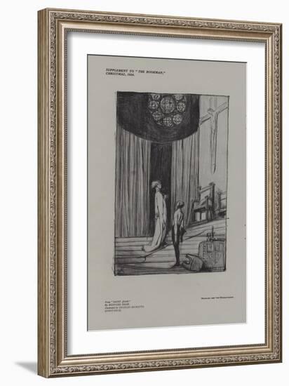 Warwick and the Executioner from Saint Joan-Charles Ricketts-Framed Giclee Print