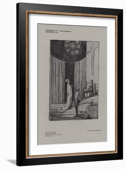 Warwick and the Executioner from Saint Joan-Charles Ricketts-Framed Giclee Print