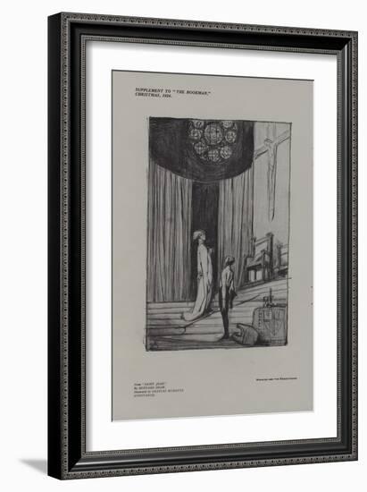 Warwick and the Executioner from Saint Joan-Charles Ricketts-Framed Giclee Print