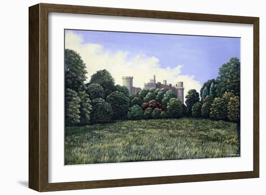 Warwick Castle, 1980 (Panel)-Liz Wright-Framed Giclee Print