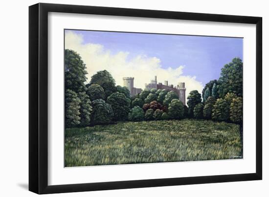 Warwick Castle, 1980 (Panel)-Liz Wright-Framed Giclee Print