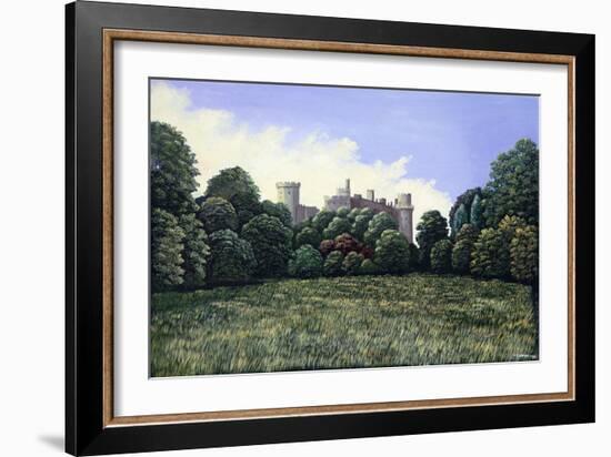 Warwick Castle, 1980 (Panel)-Liz Wright-Framed Giclee Print