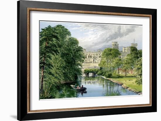 Warwick Castle, Warwickshire, Home of the Earl of Warwick, C1880-AF Lydon-Framed Giclee Print