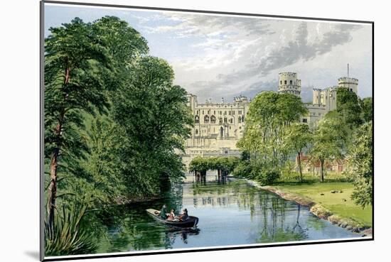 Warwick Castle, Warwickshire, Home of the Earl of Warwick, C1880-AF Lydon-Mounted Giclee Print