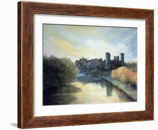 Warwick Castle-Jane Carpanini-Framed Giclee Print