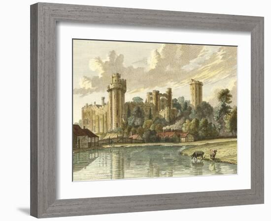 Warwick Castle-Paul Sandby-Framed Art Print