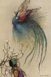 He Rides on the Back of a Butterfly-Warwick Goble-Photographic Print