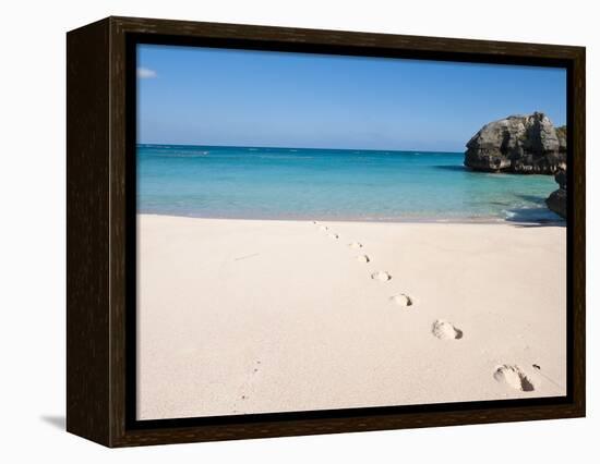 Warwick Long Bay, Jobson's Cove, Bermuda, Central America-Michael DeFreitas-Framed Premier Image Canvas