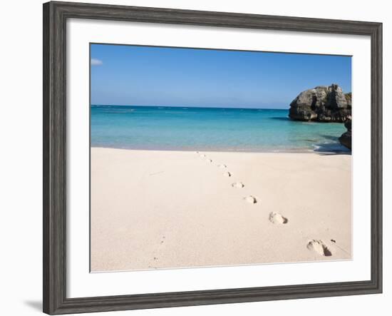 Warwick Long Bay, Jobson's Cove, Bermuda, Central America-Michael DeFreitas-Framed Photographic Print