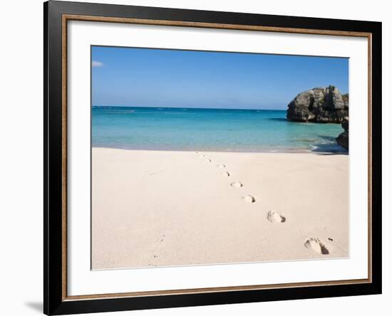 Warwick Long Bay, Jobson's Cove, Bermuda, Central America-Michael DeFreitas-Framed Photographic Print