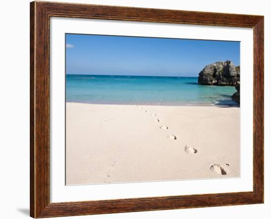 Warwick Long Bay, Jobson's Cove, Bermuda, Central America-Michael DeFreitas-Framed Photographic Print