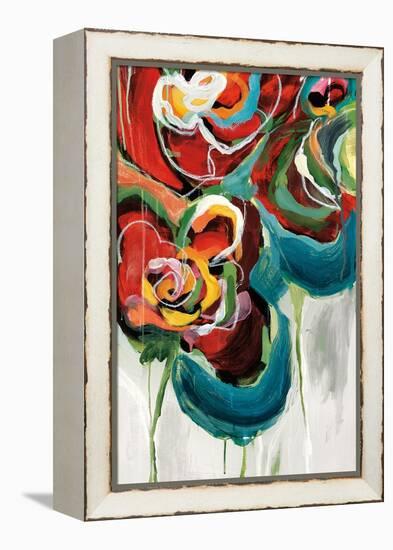 Wasabi Rose II-Angela Maritz-Framed Stretched Canvas