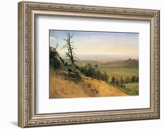 Wasatch Mountain, Nebraska-Albert Bierstadt-Framed Premium Giclee Print