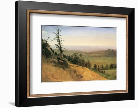 Wasatch Mountain, Nebraska-Albert Bierstadt-Framed Premium Giclee Print