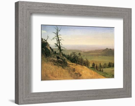 Wasatch Mountain, Nebraska-Albert Bierstadt-Framed Premium Giclee Print