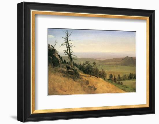 Wasatch Mountain, Nebraska-Albert Bierstadt-Framed Premium Giclee Print