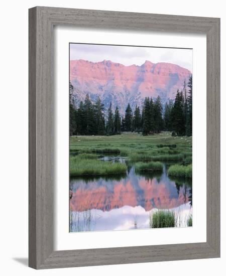 Wasatch National Forest, Ostter Peak, High Uintas Wilderness, Utah, USA-Scott T^ Smith-Framed Photographic Print