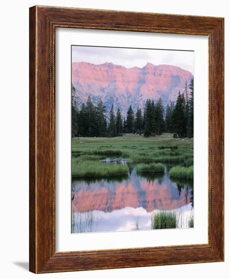 Wasatch National Forest, Ostter Peak, High Uintas Wilderness, Utah, USA-Scott T^ Smith-Framed Photographic Print