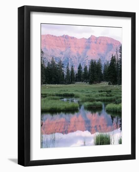 Wasatch National Forest, Ostter Peak, High Uintas Wilderness, Utah, USA-Scott T^ Smith-Framed Photographic Print