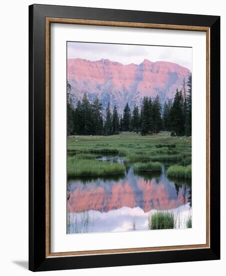 Wasatch National Forest, Ostter Peak, High Uintas Wilderness, Utah, USA-Scott T^ Smith-Framed Photographic Print