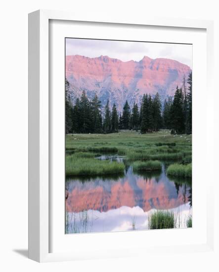 Wasatch National Forest, Ostter Peak, High Uintas Wilderness, Utah, USA-Scott T^ Smith-Framed Photographic Print