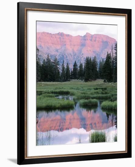 Wasatch National Forest, Ostter Peak, High Uintas Wilderness, Utah, USA-Scott T^ Smith-Framed Photographic Print