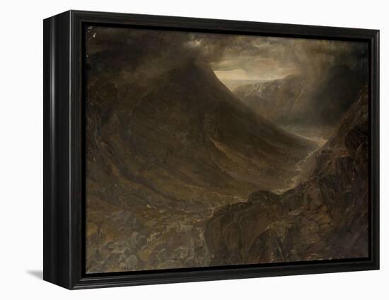 Wasdale Head from Styhead Pass, Cumbria, C.1854-Alfred William Hunt-Framed Premier Image Canvas