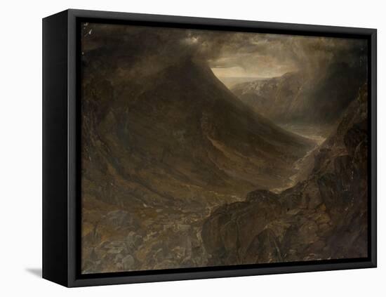 Wasdale Head from Styhead Pass, Cumbria, C.1854-Alfred William Hunt-Framed Premier Image Canvas