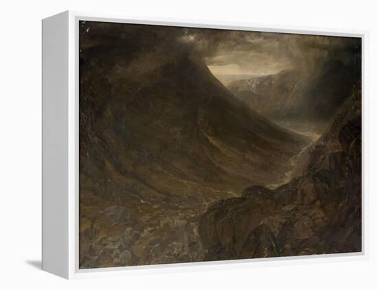 Wasdale Head from Styhead Pass, Cumbria, C.1854-Alfred William Hunt-Framed Premier Image Canvas