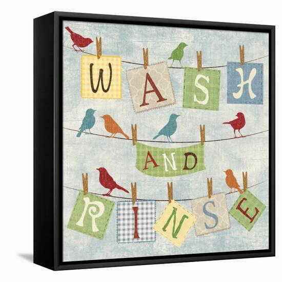 Wash and Rinse-Piper Ballantyne-Framed Stretched Canvas