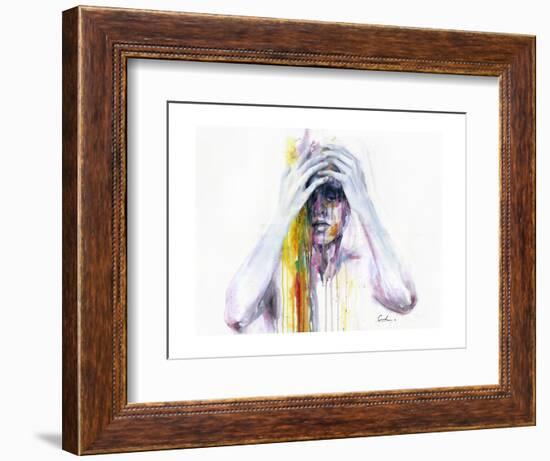 Wash Away-Agnes Cecile-Framed Art Print
