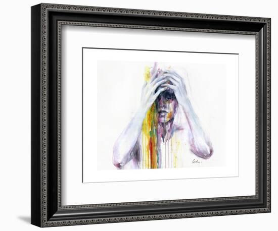 Wash Away-Agnes Cecile-Framed Art Print