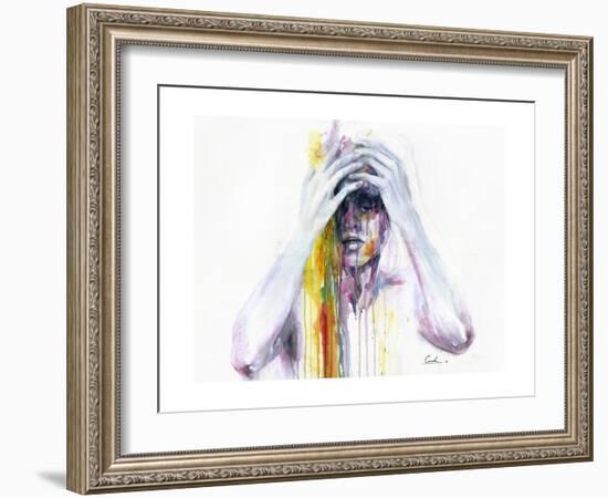 Wash Away-Agnes Cecile-Framed Art Print