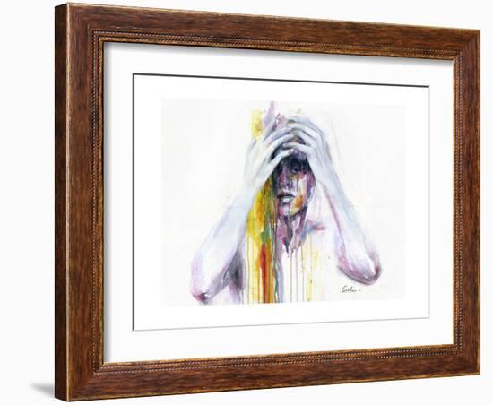 Wash Away-Agnes Cecile-Framed Art Print