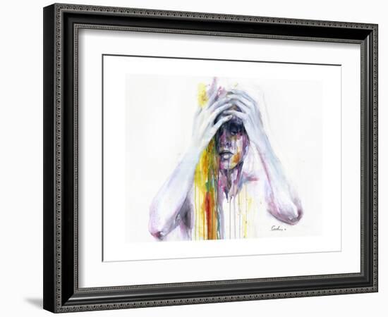 Wash Away-Agnes Cecile-Framed Art Print