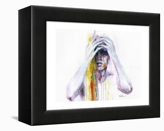 Wash Away-Agnes Cecile-Framed Stretched Canvas