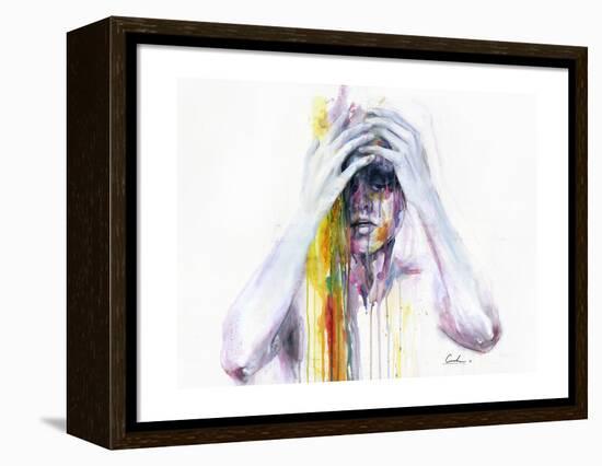 Wash Away-Agnes Cecile-Framed Stretched Canvas