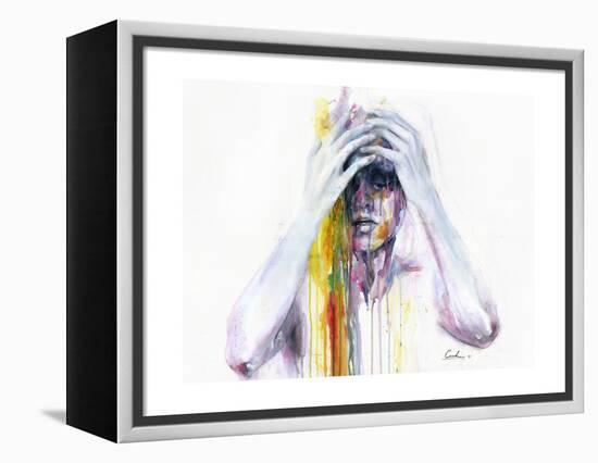 Wash Away-Agnes Cecile-Framed Stretched Canvas