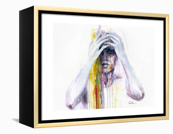 Wash Away-Agnes Cecile-Framed Stretched Canvas