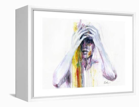 Wash Away-Agnes Cecile-Framed Stretched Canvas