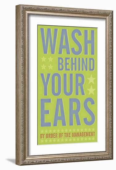 Wash Behind Your Ears-John Golden-Framed Giclee Print