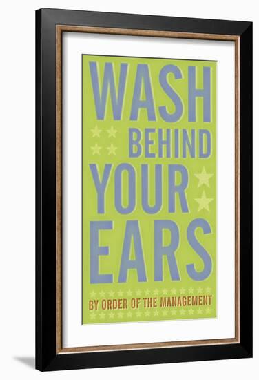 Wash Behind Your Ears-John Golden-Framed Giclee Print