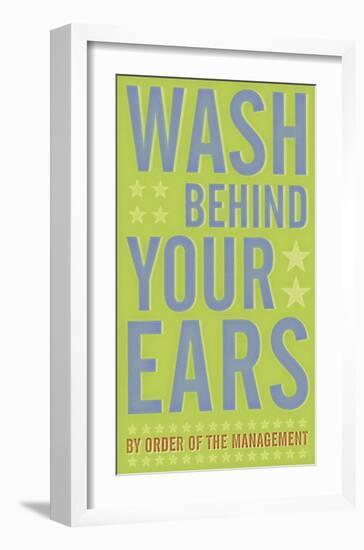 Wash Behind Your Ears-John Golden-Framed Giclee Print