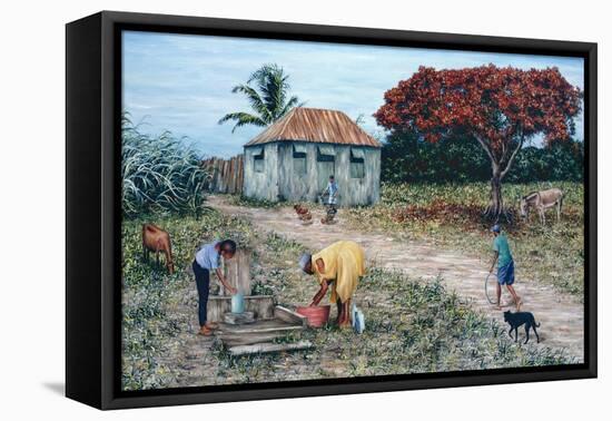 Wash Day-Victor Collector-Framed Premier Image Canvas