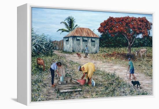 Wash Day-Victor Collector-Framed Premier Image Canvas