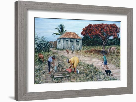 Wash Day-Victor Collector-Framed Giclee Print