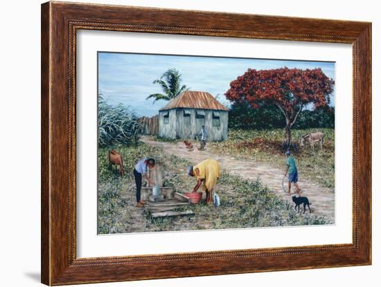Wash Day-Victor Collector-Framed Giclee Print