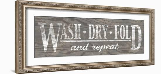 Wash Dry Fold-N. Harbick-Framed Photographic Print